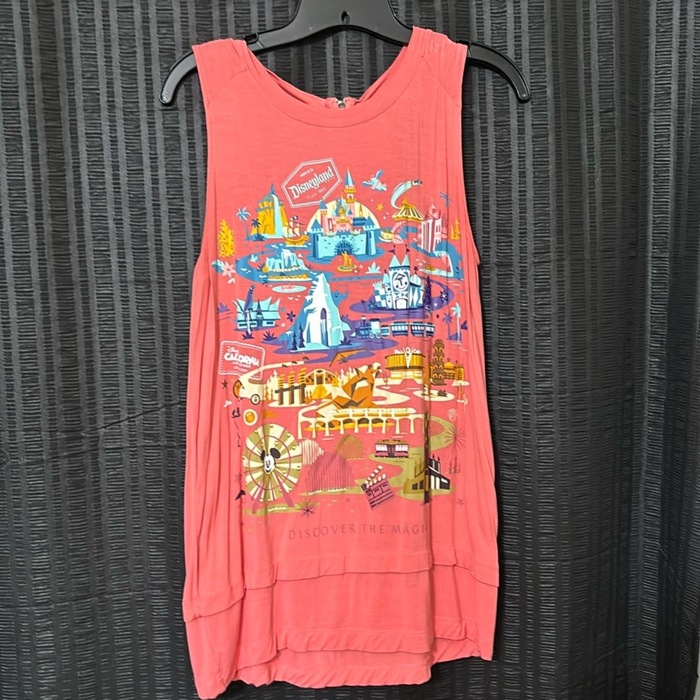 Disney parks women’s long blouse size medium